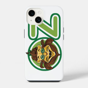 Vintage Wizard of Oz, Lion in the Letter O iPhone 14 Case