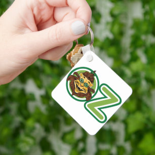 Vintage Wizard of Oz, Lion in the Letter O Key Ring