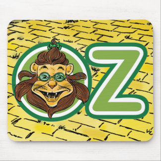Vintage Wizard of Oz, Lion in the Letter O Mouse Mat