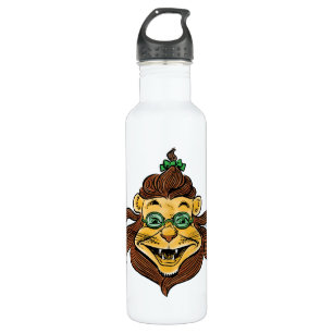 Vintage Wizard of Oz, Lion Wearing Green Glasses 710 Ml Water Bottle