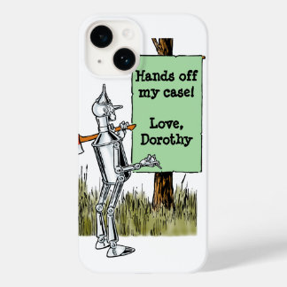 Vintage Wizard of Oz, Tinman on Yellow Brick Road Case-Mate iPhone 14 Case