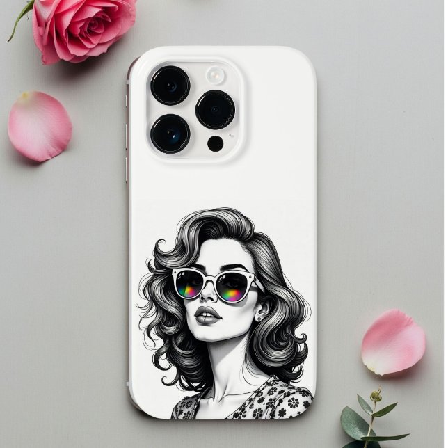 Vintage Woman iPhone/iPad Case | Glamorous  (Creator Uploaded)