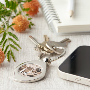 Vintage Woman Key Ring