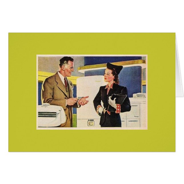 Vintage Woman & Man (Front Horizontal)