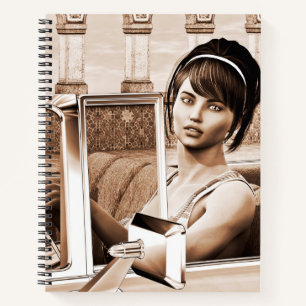 Vintage Woman Notebook