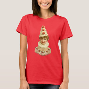 Vintage Woman Pierrot T-Shirt