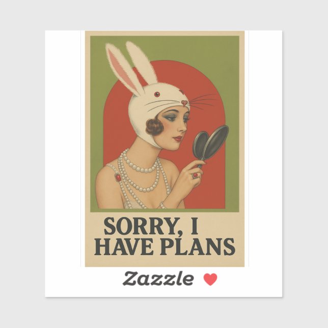 Vintage woman poster  (Sheet)