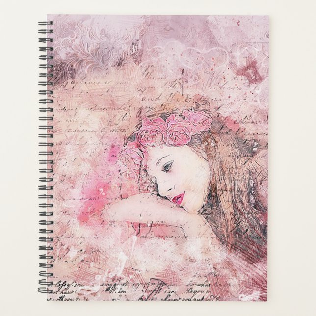 Vintage Women Planner (Front)