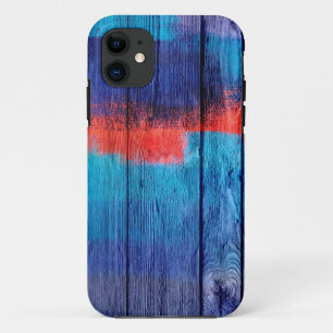 Vintage Wood Acrylic Painting iPhone 11 Case