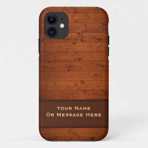 Vintage Wood Apple iPhone 5 Case