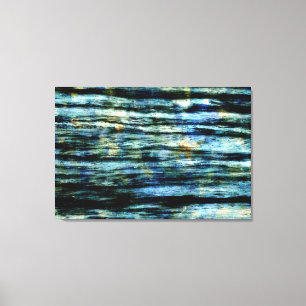 Vintage Wood Art Canvas Print