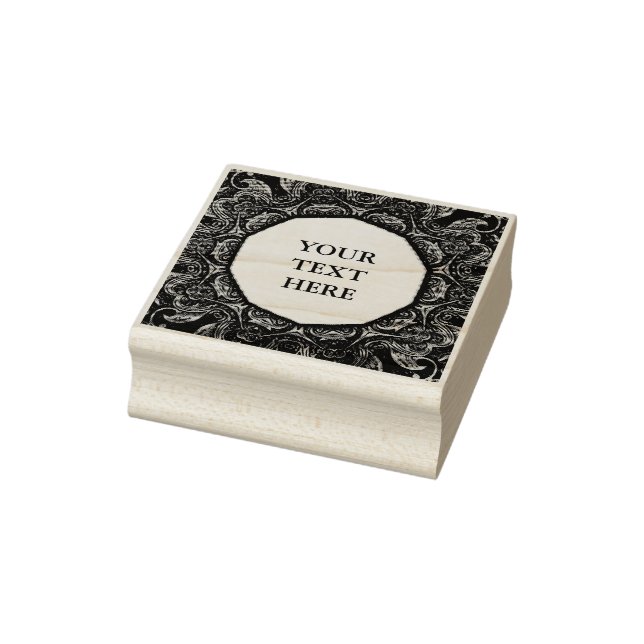 Vintage Wood Frame 3 + your ideas Rubber Stamp (Stamp)