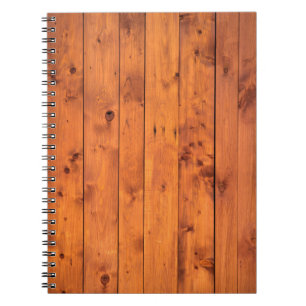 Vintage wood texture wooden wall notebook