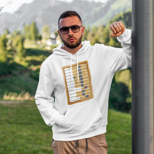 Vintage Wooden Abacus Classic Counting Tool  Hoodie