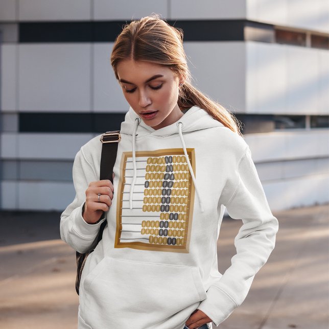 Vintage Wooden Abacus Classic Counting Tool  Hoodie (Creator Uploaded)