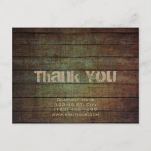 vintage woodgrain handyman construction carpenter postcard