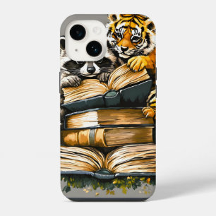 Vintage Woodland Book Club iPhone 14 Case