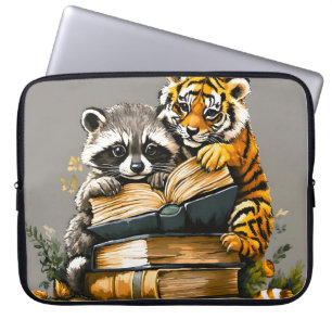 Vintage Woodland Book Club Laptop Sleeve