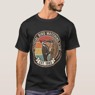 Vintage Woodpecker "Bird Watching Club" 1985  T-Shirt