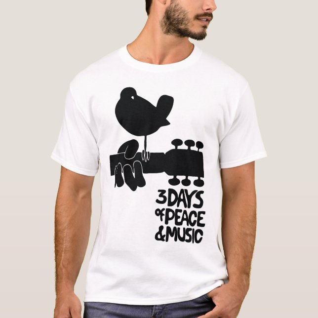 Vintage Woodstock Music Fest T-Shirt (Front)