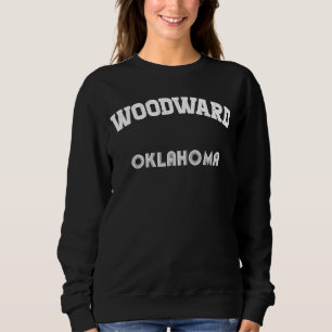 Vintage Woodward City Oklahoma State Sweatshirt