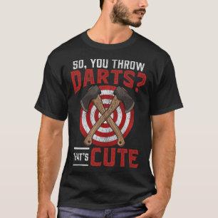 Vintage Woodworker Darts Ae Throwing custom birthd T-Shirt