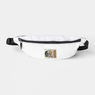 Vintage Woodworking Tools Engraving T-Shirt Design Bum Bags