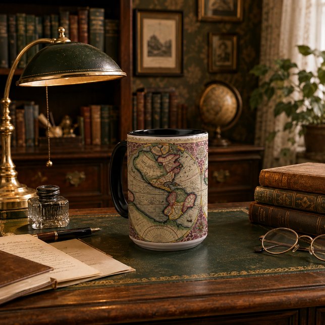 Vintage World Map 1609 Mug (Creator Uploaded)