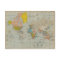Vintage World Map 1910