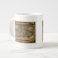 Vintage World Map Atlas Historical Design