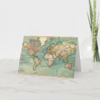 Vintage World Map