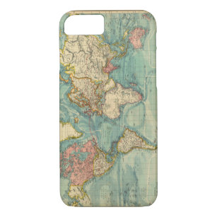 Vintage World Map Case-Mate iPhone Case
