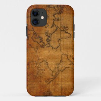 Vintage World Map iPhone 5/5S Case