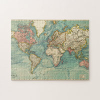 Vintage World Map