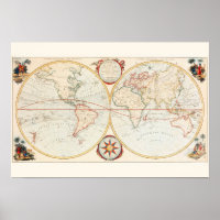 Vintage World Map
