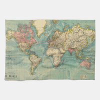 Vintage World Map