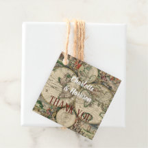 Vintage World Map Travel Theme Wedding