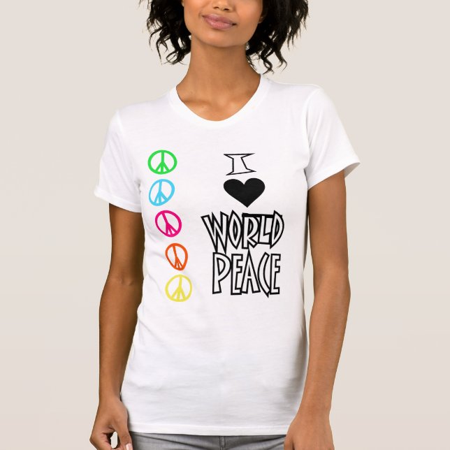 Vintage World Peace Tee (Front)