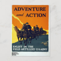 Vintage World War I Adventure in Action Army
