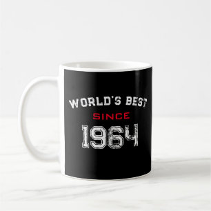 Vintage World's Best since 1964 60th Birthday Coffee Mug