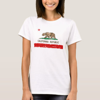 Vintage Worn California State Flag T-shirt