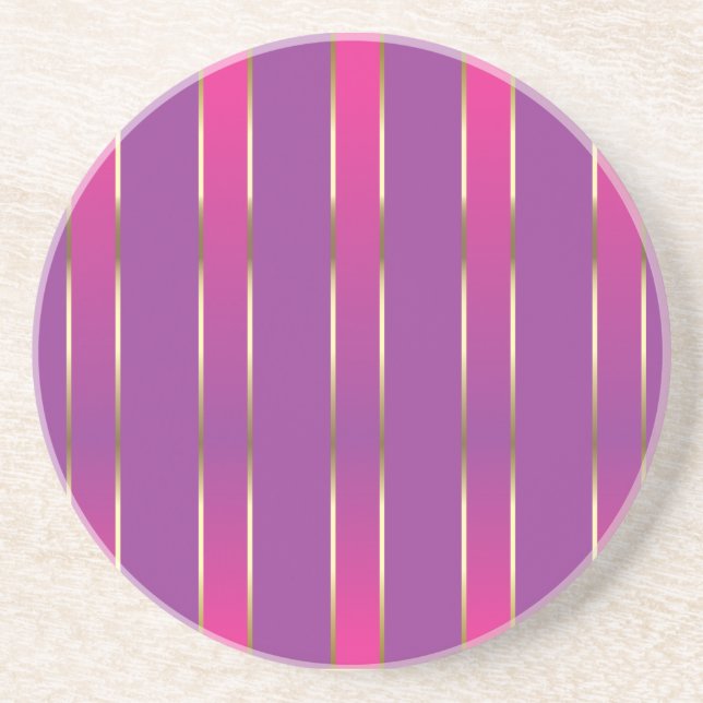 Vintage Wrapping Paper Coaster (Front)