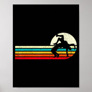 Vintage Wrestling Wrestler Fighter MMA Martial Poster