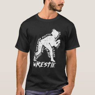 Vintage Wrestling Wrestling for Women Gift  T-Shirt