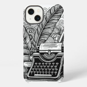 Vintage Writer's Theme 2 Colour Me iPhone 13 Case