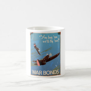 Vintage WW2 Classic Travel poster Coffee Mug