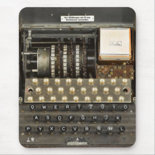 Vintage_WWII_Enigma_03 Mouse Pads