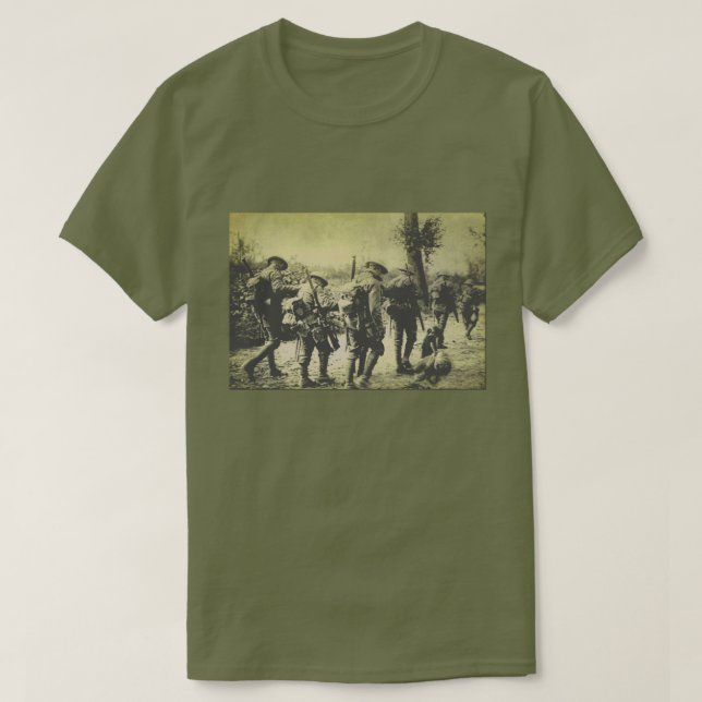 Vintage WWl Photo Men's T-Shirt (Design Front)