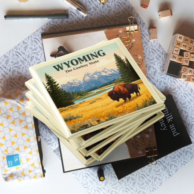 Vintage Wyoming Magnet (Creator Uploaded)