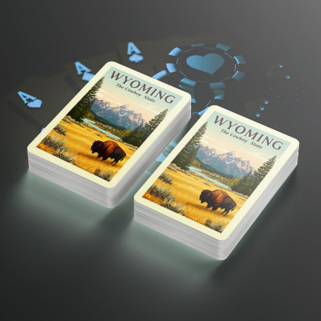 Vintage Wyoming Playing Cards (Creator Uploaded)